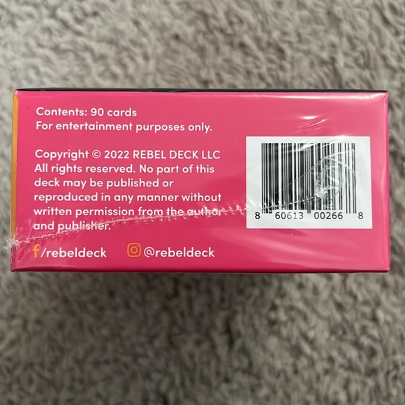 REBEL DECK - The Oracle with Attitude *Limited GLAM Edition (90 Cards)* - Picture 3 of 3